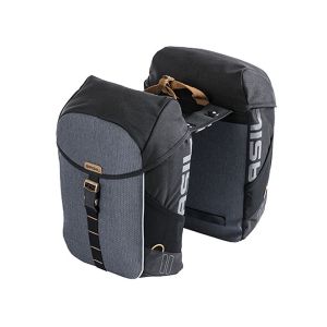 Basil Miles MIK Doppeltasche (32 Liter | schwarz)