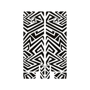 ALGIS Lines Gabelaufkleber (matt | schwarz)