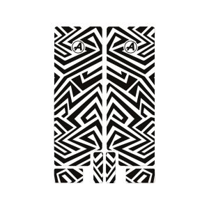 ALGIS Lines Gabelaufkleber (glänzend | schwarz)