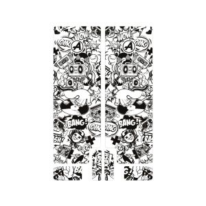 ALGIS Comic Gabelaufkleber (glänzend | schwarz)