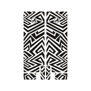 ALGIS Lines Gabelaufkleber (texturiert | schwarz)