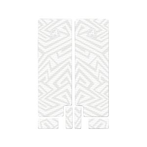 ALGIS Lines Gabelaufkleber (texturiert | weiß)