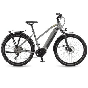 Winora Sinus iX10 Trekking E-Bike Damen (27,5" | 500Wh | hellgrau)
