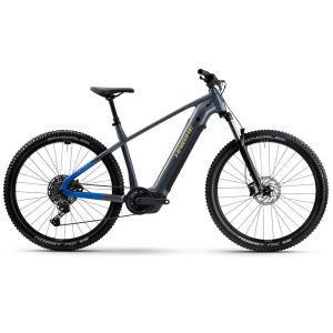Haibike AllTrack 6.5 MTB E-Bike (29" | 600Wh | grau / blau / gelb)-55cm