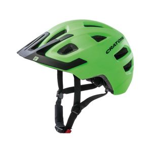 Cratoni Maxster Pro Fahrradhelm Kinder (lime / mattschwarz)