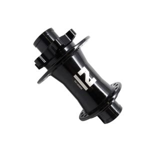 Novatec Downhill Vorderradnabe MTB Disk (Steckachse | 32 Loch | 20mm | schwarz)