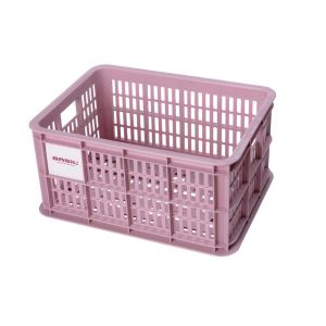 Basil Crate S Fahrradkasten (17,5 Liter | rosa)