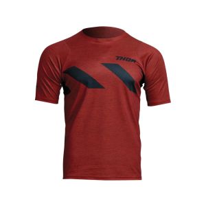 Thor Assist Hazard Fahrradtrikot Herren (rot)-XXL