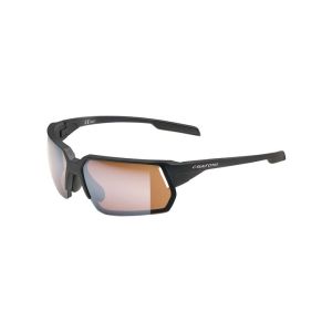 Cratoni C-Lite COLOR+ Sport Sonnenbrille (schwarz | Gläser silber verspiegelt)