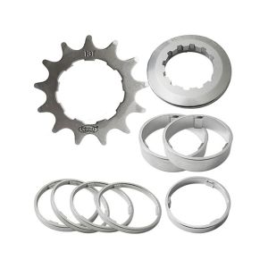 Point Single Speed Steckkranz (13 Zähne | 1/2" | x3/32" | CroMo | Ringe)