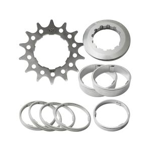 Point Single Speed Steckkranz (14 Zähne | 1/2" | x3/32" | CroMo | Ringe)