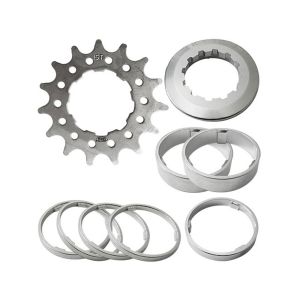 Point Single Speed Steckkranz (15 Zähne | 1/2" | x3/32" | CroMo | Ringe)