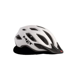 MET Crossover Fahrradhelm (weiß)