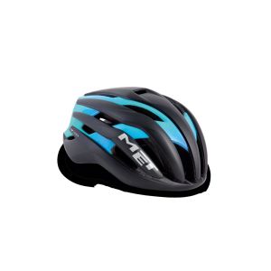 MET Trenta Fahrradhelm (schwarz / cyan)