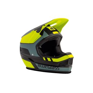 Bluegrass Legit Fahrradhelm (schwarz / grau / gelb)