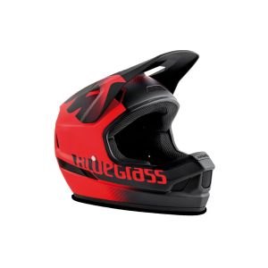 Bluegrass Legit Fahrradhelm (schwarz / rot)