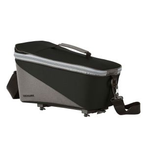 Racktime Tasche Talis 2.0 Fahrradtasche (8 Liter | schwarz / grau | inkl. Snapit 2.0 Adapter)