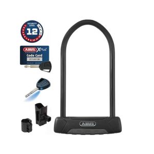 Abus GRANIT Plus 470 + USH 470 Bügelschloss (23 cm | schwarz)