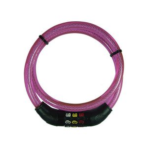 Point Kabelschloss Kinder (80cm | ø12mm | pink)