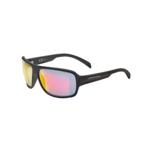 Cratoni C-Ice NXT Sonnenbrille (schwarz | Gläser rot verspiegelt)