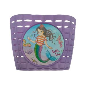 Bike Fashion Nella Nixe Fahrradkorb Kinder (lila)