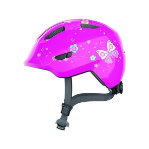 Abus Smiley 3.0 Fahrradhelm Kinder (pink butterfly)