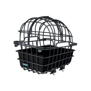Mijnen Pieper Luna Tierfahrradkorb (schwarz | weitmaschig)
