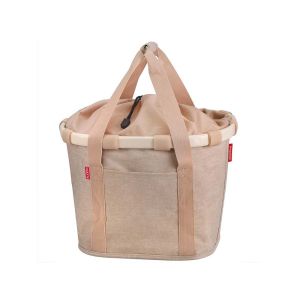 KLICKfix Reisenthel Bikebasket Fahrradkorb (twist coffee | 15 Liter)