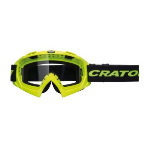 Cratoni C-Rage Fahrradbrille MTB (Rahmen neongelb | Glas transparent)