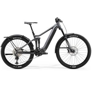 Merida eOne-Forty 400 EQ EP1 Fully MTB E-Bike (29 / 27.5 Zoll | 504Wh | silber)-40 cm