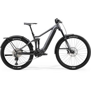 Merida eOne-Forty 400 EQ EP1 Fully MTB E-Bike (29 / 27.5 Zoll | 630Wh | silber)-50 cm