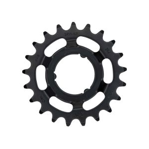 KMC Antriebsritzel E-Bike für Shimano (1/2" x 1/8" | 21 Zähne | schwarz)