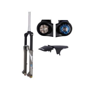 SR Suntour SF21 DUROLUX36 EQ BOOST R2C2 Federgabel (27.5" | grau | TEAM taper AHead 15mm 180mm)