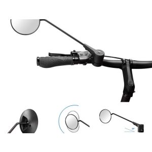 Krampe KF1 Typ D 20° Fahrradspiegel (große Außenklemmung)