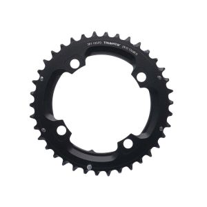 Truvativ MTB S1 Kettenblatt (104mm | aluminium | 2x10-fach | Pin lang | 38 Zähne)