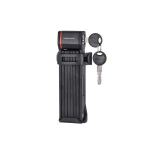 Trelock FS 280 Two.Go X-Move Faltschloss (100cm | schwarz | mit Halter)