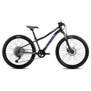 Ghost Lanao 24 Full Party Mountainbike (24" | schwarz / lila)