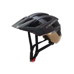 Cratoni AllSet Fahrradhelm (schwarz / sandbraun)