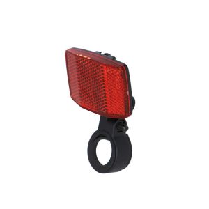 XLC CR-R05 Rückstrahler für Sattelstütze (StVZO | weitwinkel | max. Ø28,6mm)