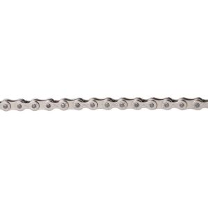 XLC CC-C10 Fahrradkette (1/2 x 11/128" | 126 Glieder | 12-fach | silber/silber)
