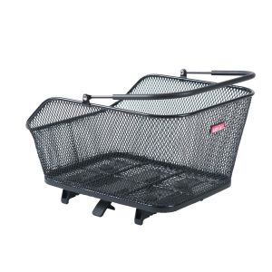 Unix Fabrice Hinterradkorb (20 Liter | engmaschig | TopKlip | schwarz)