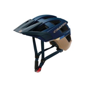 Cratoni AllSet Fahrradhelm (dunkelblau / sand)