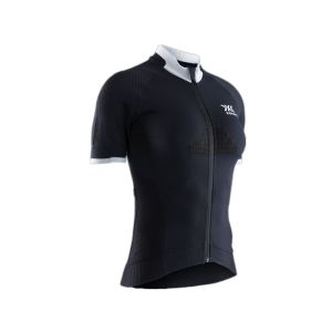 X-Bionic Invent 4.0 ZIP Fahrradshirt Damen (opalschwarz / arktikweiß)