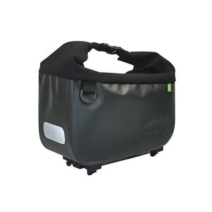 Racktime Tasche Yves 2.0 Fahrradtasche (9-12 Liter | onyxschwarz | inkl. Snapit 2.0 Adapter)