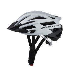 Cratoni Agravic Fahrradhelm (weiß / schwarz)