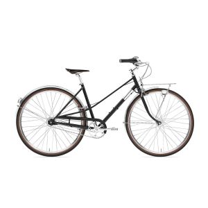 Creme Caferacer Doppio City Fahrrad Damen (28“ | blau)-52 cm