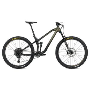 NS Bikes Define AL 130 Fullsuspension MTB (29" | schwarz / grün)-S