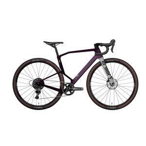 Rondo Ruut CF 2 Gravel Plus Bike Rennrad (28“ | aubergine / silber)-XL