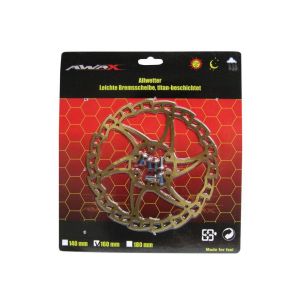 Diverse Bremsscheibe Edelstahl 160mm inklusive Bolzen