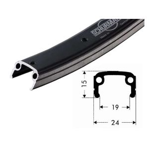 Schürmann Felge 28" 622-19 VL 85 mm 36 Loch ohne Ösen